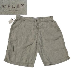 Vélez Men’s 36 Boticario bermuda shorts crafted from premium linen semi-fitted